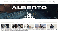 Desktop Screenshot of alberto-pants.com